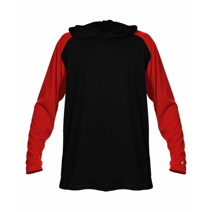 Badger Men's Breakout Hooded Long Sleeve T-Shirt 4235 Men's Breakout Hooded Long Sleeve T-Shirt Thumbnail