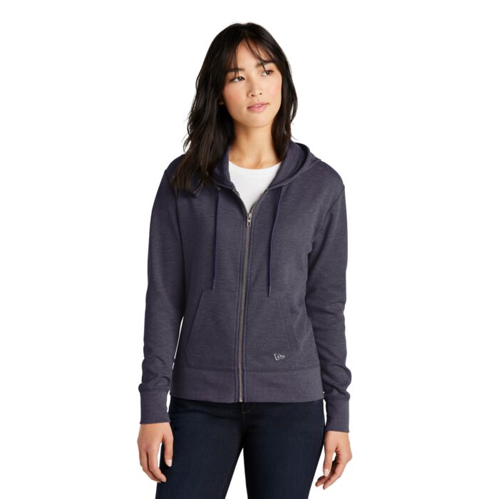 New Era Women's Thermal Full Zip Hoodie LNEA141 Women's Thermal Full Zip Hoodie Thumbnail