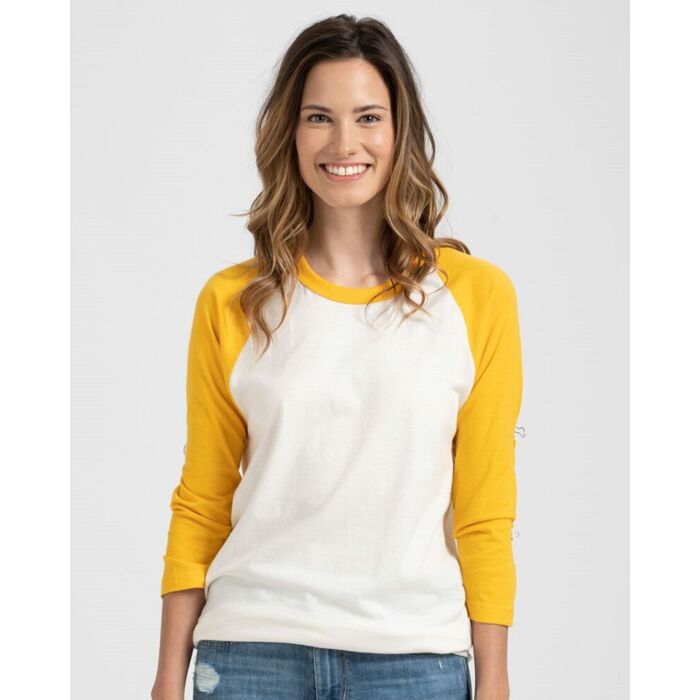 Tultex Unisex Fine Jersey Raglan T-Shirt 245 Unisex Fine Jersey Raglan T-Shirt Thumbnail