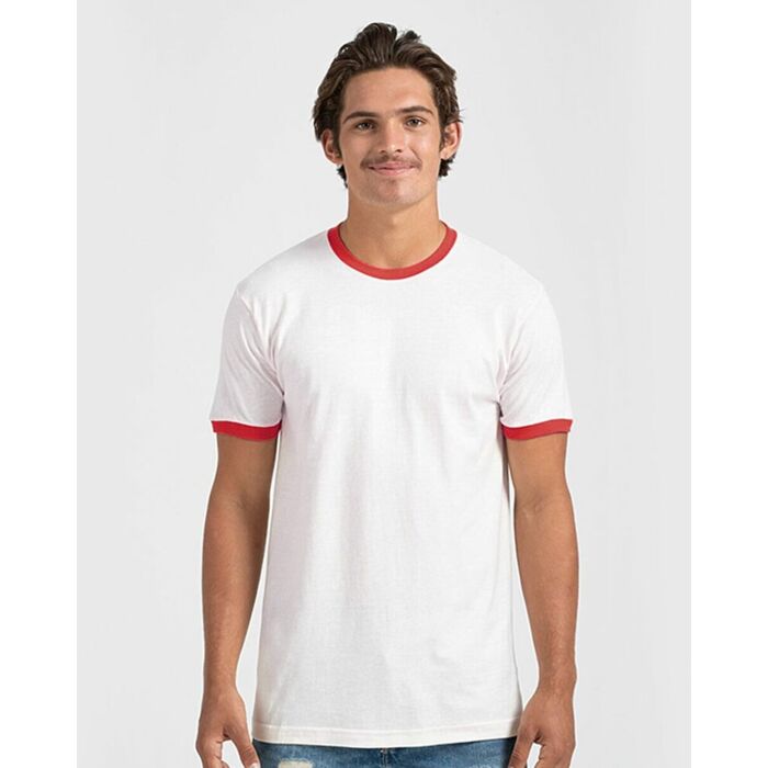 Tultex Unisex Fine Jersey Ringer T-Shirt 246 Unisex Fine Jersey Ringer T-Shirt Thumbnail