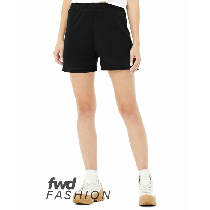 Bella + Canvas Women's FWD Fashion Cutoff Fleece Shorts 3797 Women's FWD Fashion Cutoff Fleece Shorts Thumbnail