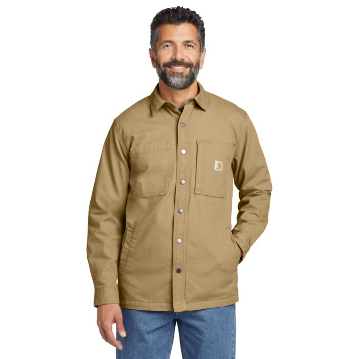 Carhartt Rugged Flex ® Fleece Lined Shirt Jac CT105532 Rugged Flex ® Fleece Lined Shirt Jac Thumbnail