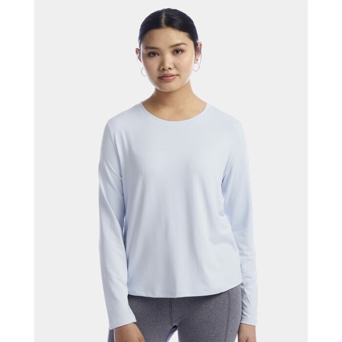 Champion Women's Sport Soft Touch Long Sleeve T-Shirt CHP140 Women's Sport Soft Touch Long Sleeve T-Shirt Thumbnail