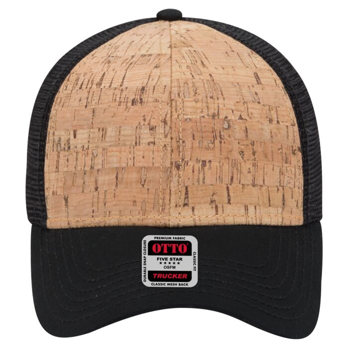 OTTO CAP 6 Panel Low Profile Mesh Back Trucker Hat Thumbnail