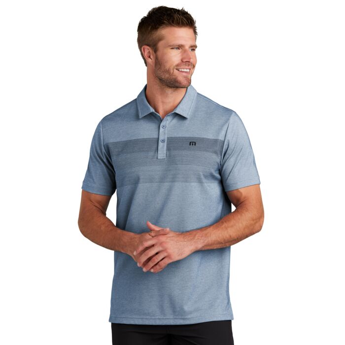 Travis Mathew Coastal Chest Stripe Polo TM1MY402 Coastal Chest Stripe Polo Thumbnail