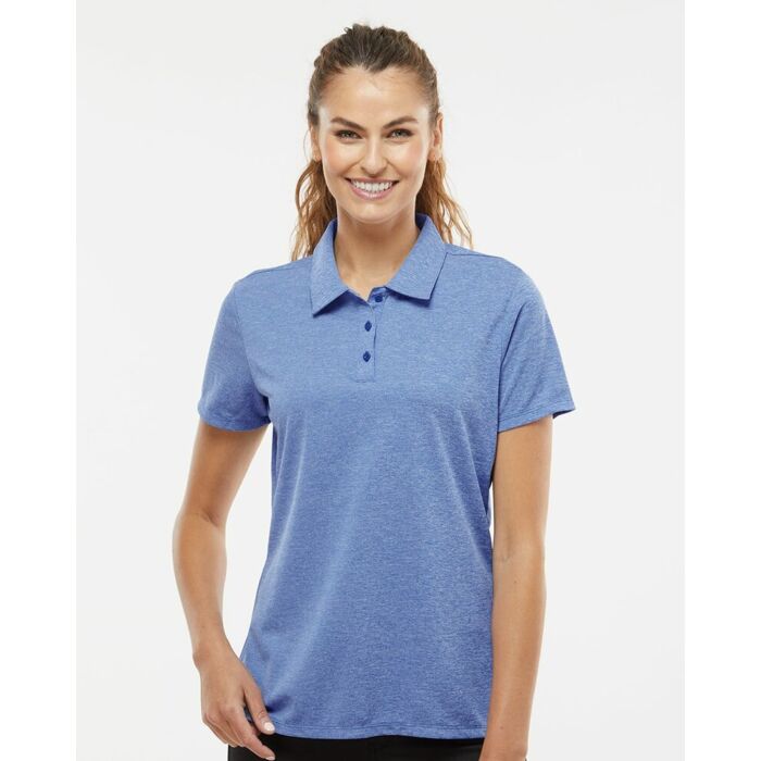 Adidas Women's Heathered Polo A583 Women's Heathered Polo Thumbnail
