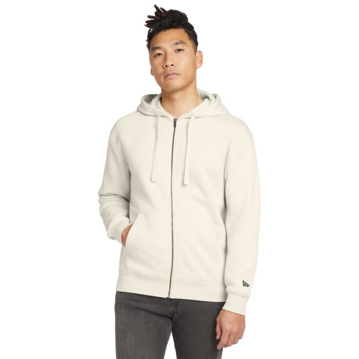 New Era Heritage Fleece Full Zip Hoodie NEA526 Heritage Fleece Full Zip Hoodie Thumbnail