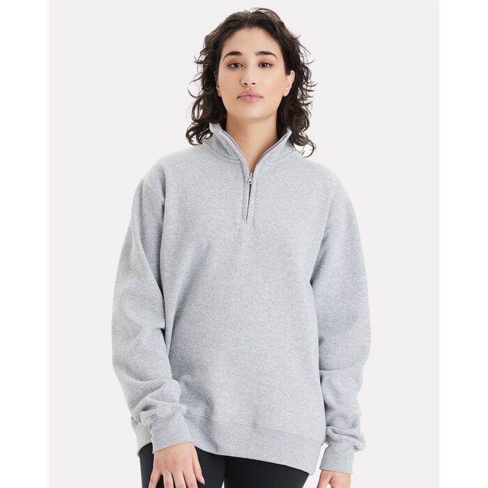 Champion Unisex Powerblend® Quarter-Zip Pullover S450 Unisex Powerblend® Quarter-Zip Pullover Thumbnail