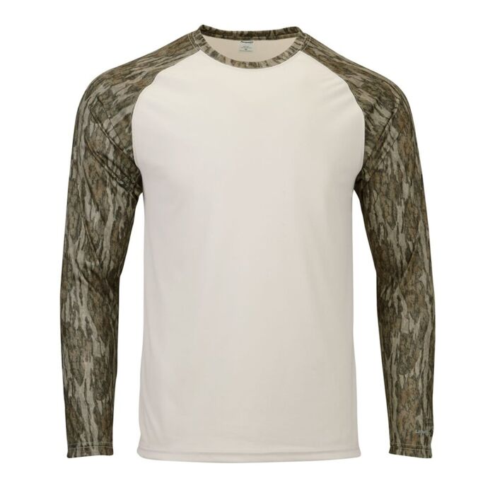 Men's Jackson Mossy Oak Colorblocked Long Sleeve T-Shirt Thumbnail