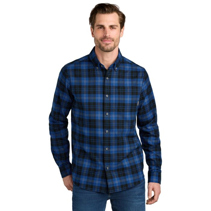 Eddie Bauer Long Sleeve Favorite Flannel Plaid Shirt EB610 Long Sleeve Favorite Flannel Plaid Shirt Thumbnail