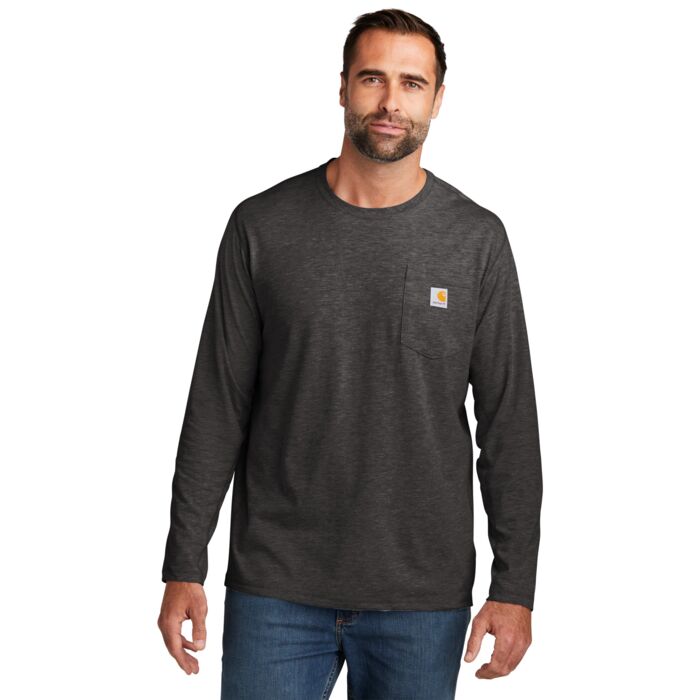 Carhartt Force ® Long Sleeve Pocket T Shirt CT106656 Force ® Long Sleeve Pocket T Shirt Thumbnail