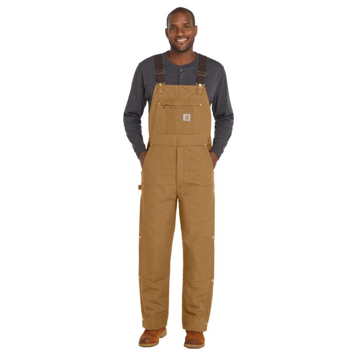 Carhartt Short Firm Duck Insulated Bib Overalls CTS106672 Short Firm Duck Insulated Bib Overalls Thumbnail