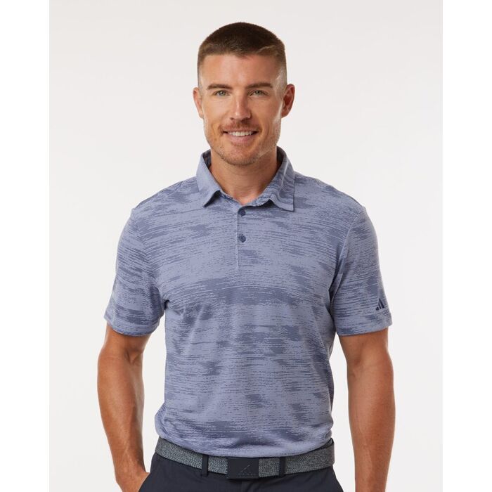 Adidas Men's Ultimate365 Textured Stripe Polo A2005 Men's Ultimate365 Textured Stripe Polo Thumbnail