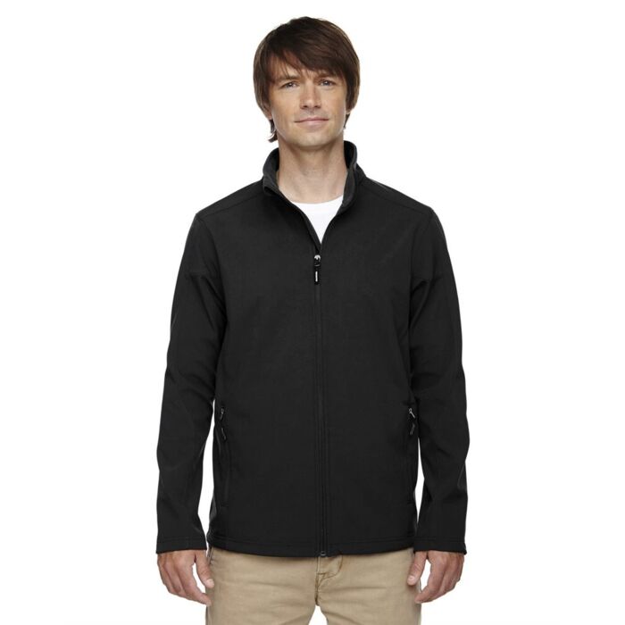 Core 365 Men's Tall Cruise Two-Layer Fleece Bonded Soft Shell Jacket 88184T Men's Tall Cruise Two-Layer Fleece Bonded Soft Shell Jacket Thumbnail