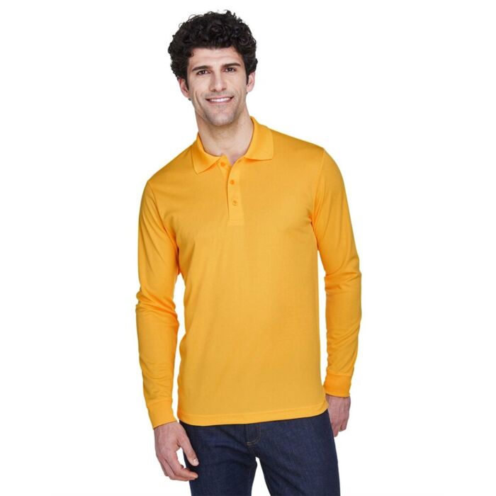 Core 365 Men's Pinnacle Performance Long Sleeve Piqué Polo 88192 Men's Pinnacle Performance Long Sleeve Piqué Polo Thumbnail