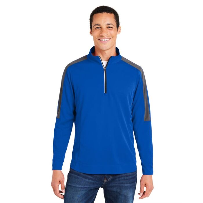 Core 365 Men's Market Snag Protect Mesh Colorblock Quarter-Zip Pullover CE404 Men's Market Snag Protect Mesh Colorblock Quarter-Zip Pullover Thumbnail