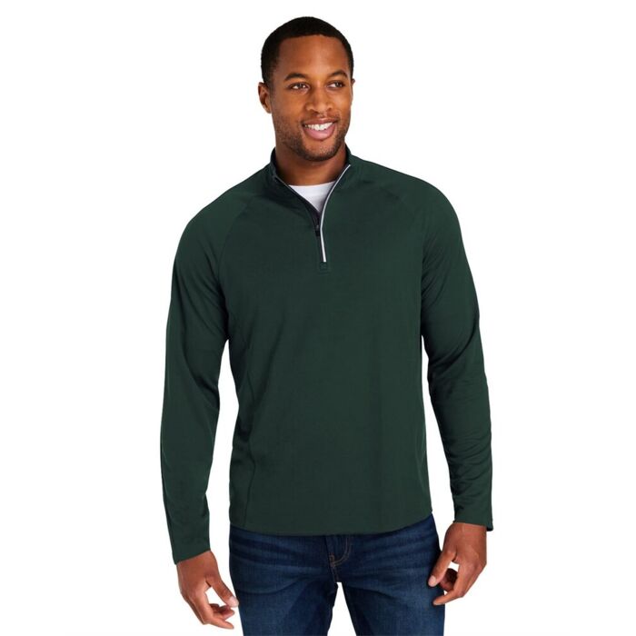 Core 365 Men's Origin Performance Pique Quarter-Zip Pullover CE418 Men's Origin Performance Pique Quarter-Zip Pullover Thumbnail