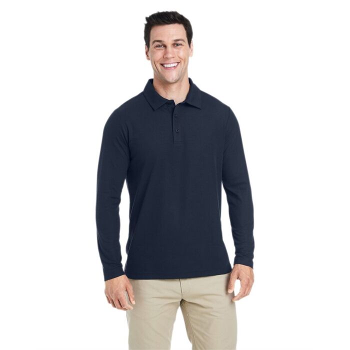 Core 365 Men's Fusion ChromaSoft™ Long Sleeve Pique Polo CE112L Men's Fusion ChromaSoft™ Long Sleeve Pique Polo Thumbnail