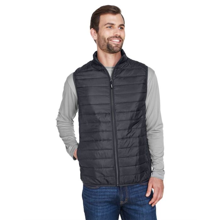 Core 365 Men's Prevail Packable Puffer Vest CE702 Men's Prevail Packable Puffer Vest Thumbnail