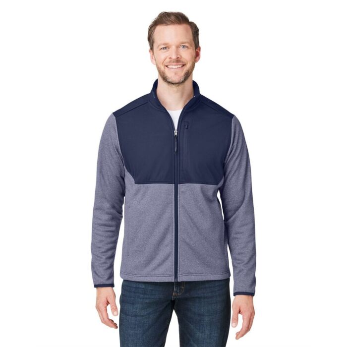 Core 365 Men's Venture Heathered Stripe Hybrid Jacket CE74 Men's Venture Heathered Stripe Hybrid Jacket Thumbnail