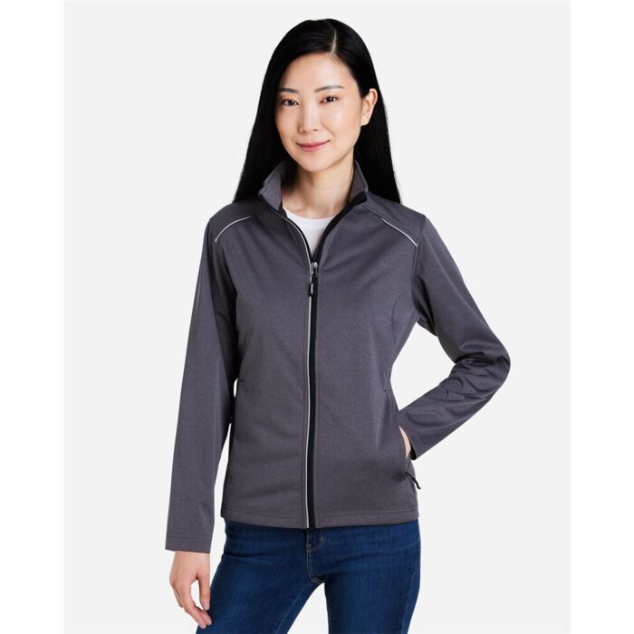 Core 365 Women's Techno Lite Three-Layer Knit Tech-Shell CE708W Women's Techno Lite Three-Layer Knit Tech-Shell Thumbnail