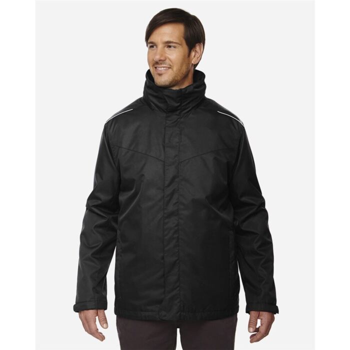Core 365 Men's Tall Region 3-in-1 Jacket with Fleece Liner 88205T Men's Tall Region 3-in-1 Jacket with Fleece Liner Thumbnail