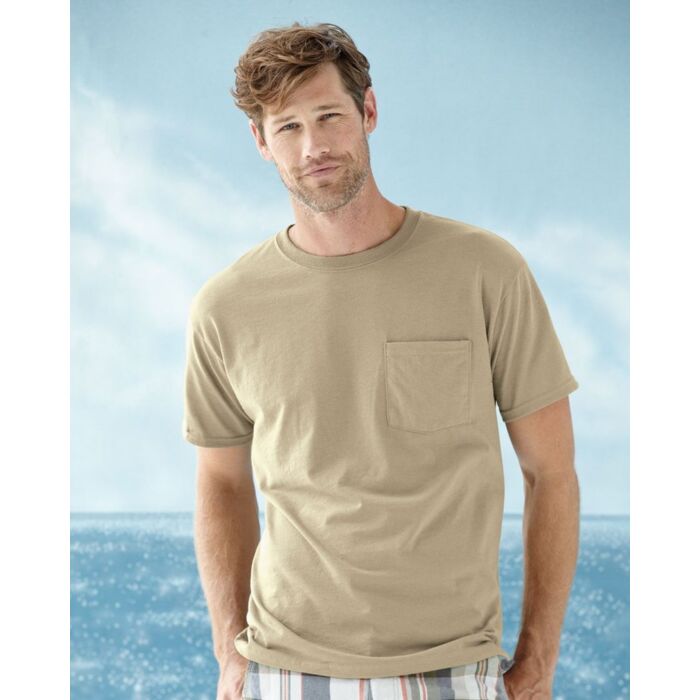 Jerzees Unisex Dri-Power® 50/50 Pocket T-Shirt 29MPR Unisex Dri-Power® 50/50 Pocket T-Shirt Thumbnail