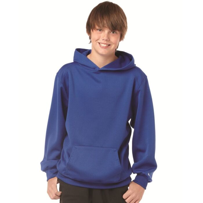 Badger Youth Performance Fleece Hooded Sweatshirt 2454 Youth Performance Fleece Hooded Sweatshirt Thumbnail
