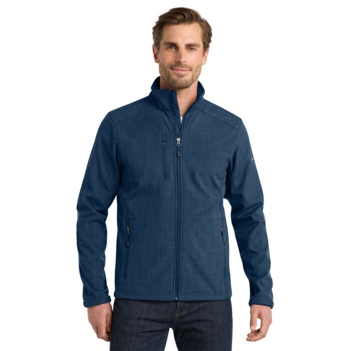 Eddie Bauer Shaded Crosshatch Soft Shell Jacket EB532 Shaded Crosshatch Soft Shell Jacket Thumbnail