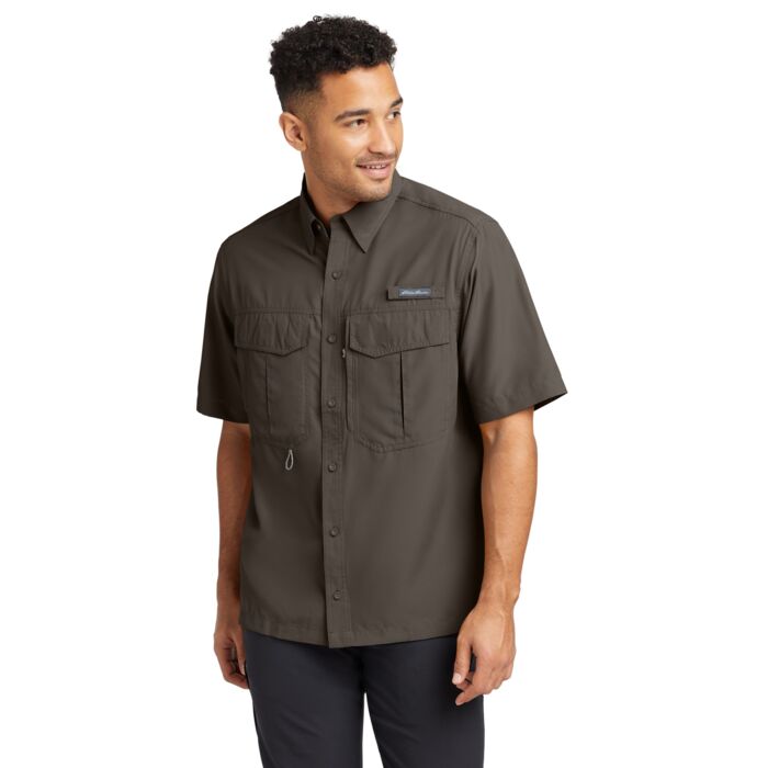 Eddie Bauer Short Sleeve Performance Fishing Shirt EB602 Short Sleeve Performance Fishing Shirt Thumbnail