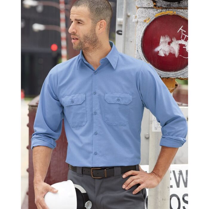 Red Kap Men's Ripstop Long Sleeve Shirt SY50 Men's Ripstop Long Sleeve Shirt Thumbnail