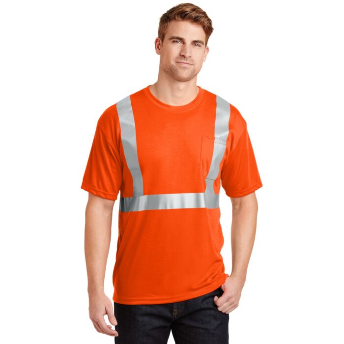 CornerStone Ansi 107 Class 2 Safety T Shirt CS401 Ansi 107 Class 2 Safety T Shirt Thumbnail