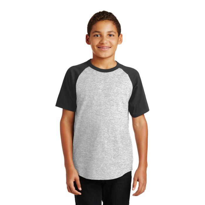 Youth Short Sleeve Colorblock Raglan Jersey Thumbnail