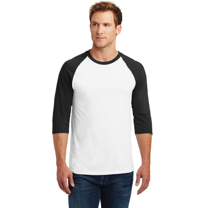 Gildan Heavy Cotton ™ 3/4 Sleeve Raglan T Shirt 5700 Heavy Cotton ™ 3/4 Sleeve Raglan T Shirt Thumbnail