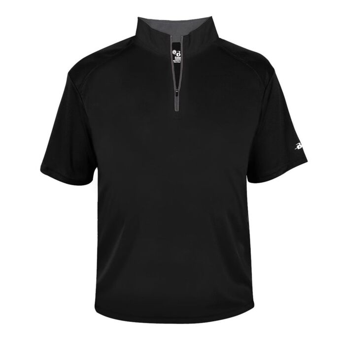 Badger Men's B-Core Short Sleeve Quarter-Zip 4199 Men's B-Core Short Sleeve Quarter-Zip Thumbnail