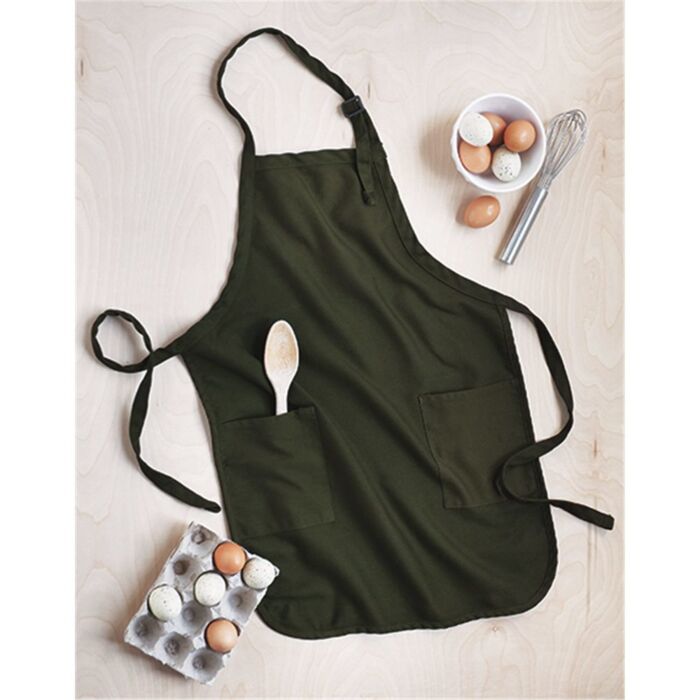 Q-Tees Full-Length Apron with Pockets Q4350 Full-Length Apron with Pockets Thumbnail