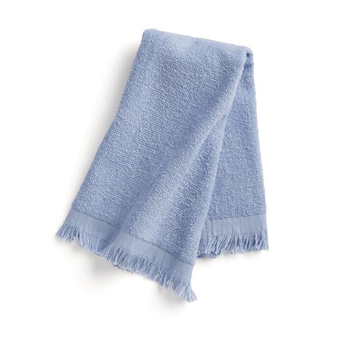 Q-Tees Fringed Fingertip Towel T100 Fringed Fingertip Towel Thumbnail