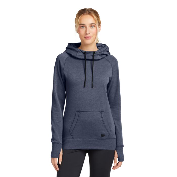 New Era Women's Tri Blend Fleece Pullover Hoodie LNEA510 Women's Tri Blend Fleece Pullover Hoodie Thumbnail