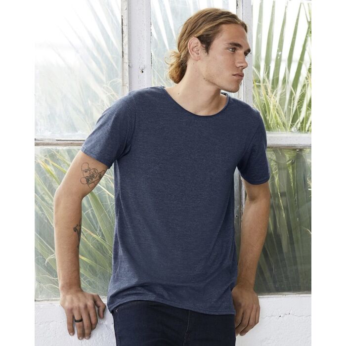 Bella + Canvas Unisex Raw Neck Tee 3014 Unisex Raw Neck Tee Thumbnail