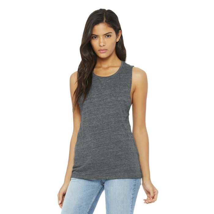 Bella + Canvas Women's Flowy Scoop Muscle Tank BC8803 Women's Flowy Scoop Muscle Tank Thumbnail