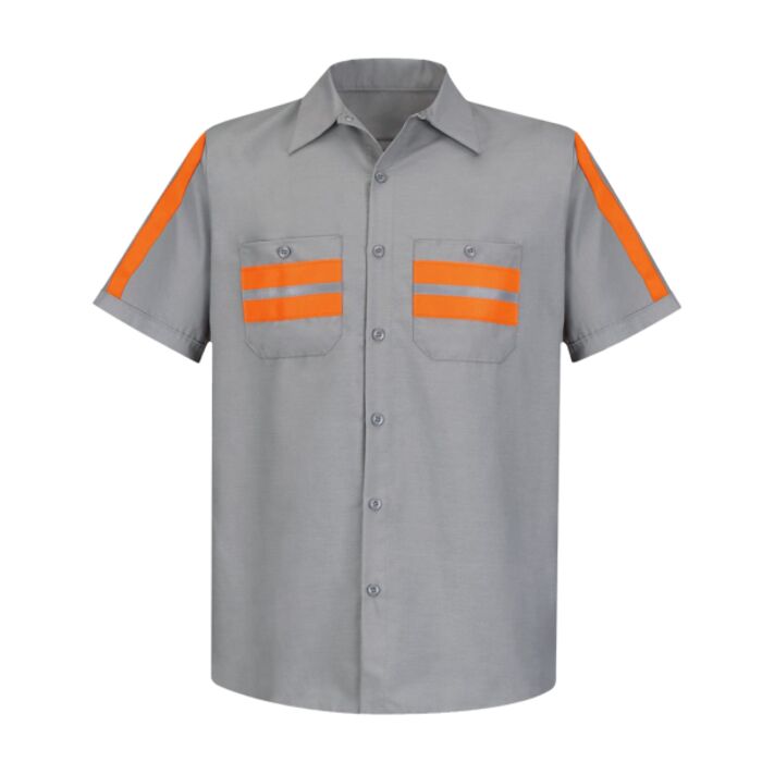 Red Kap Men's Enhanced Visibility Industrial Work Shirt SP24E Men's Enhanced Visibility Industrial Work Shirt Thumbnail