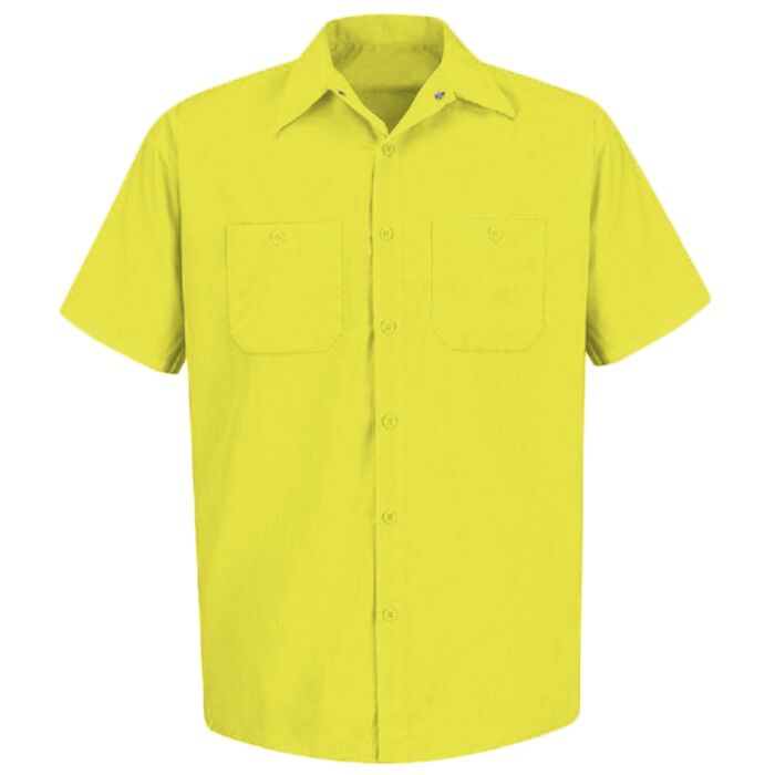 Red Kap Men's Tall Enhanced Visibility Short Sleeve Work Shirt SS24T Men's Tall Enhanced Visibility Short Sleeve Work Shirt Thumbnail