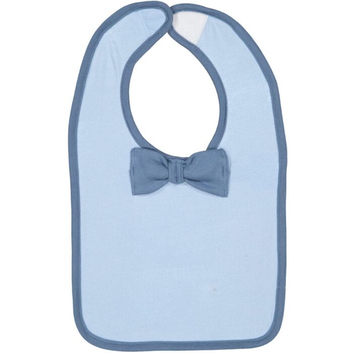 Rabbit Skins Infant Baby Rib Bow Tie Bib 1002 Infant Baby Rib Bow Tie Bib Thumbnail