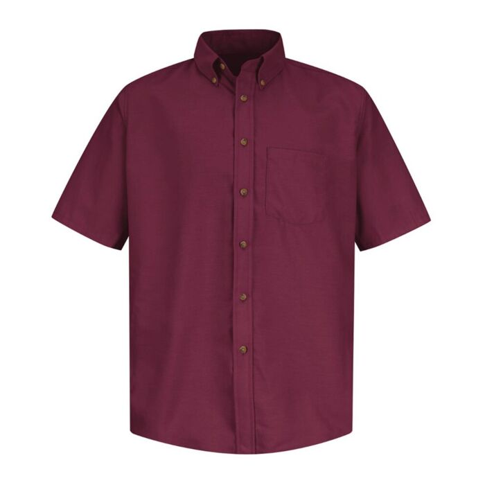 Red Kap Men's Tall Poplin Short Sleeve Dress Shirt SP80T Men's Tall Poplin Short Sleeve Dress Shirt Thumbnail