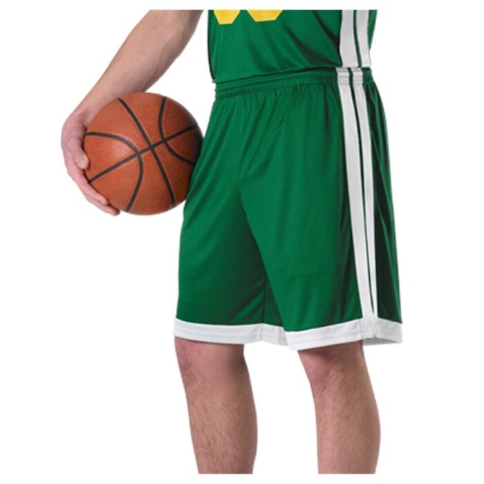 Alleson Athletic Youth Single Ply Basketball Shorts 538PY Youth Single Ply Basketball Shorts Thumbnail