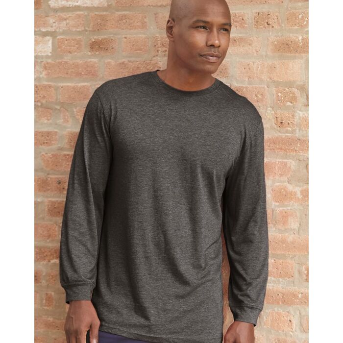 Badger Men's Triblend Performance Long Sleeve T-Shirt 4944 Men's Triblend Performance Long Sleeve T-Shirt Thumbnail