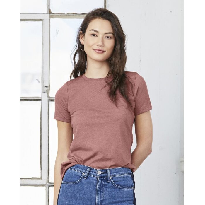 Bella + Canvas Women’s Relaxed Fit Heather CVC Tee 6400CVC Women’s Relaxed Fit Heather CVC Tee Thumbnail