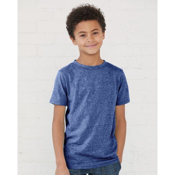 LAT Youth Harborside Mélange Tee 6191 Youth Harborside Mélange Tee Thumbnail