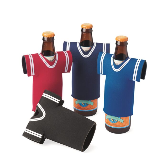 Liberty Bags Collapsible Jersey Foam Can & Bottle Holder FT008 Collapsible Jersey Foam Can & Bottle Holder Thumbnail