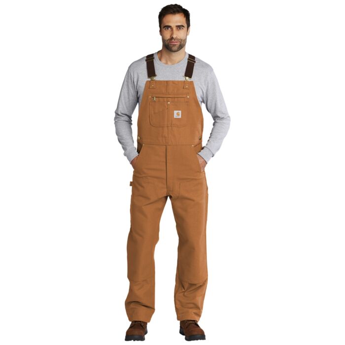 Carhartt Duck Unlined Bib Overalls CT102776 Duck Unlined Bib Overalls Thumbnail